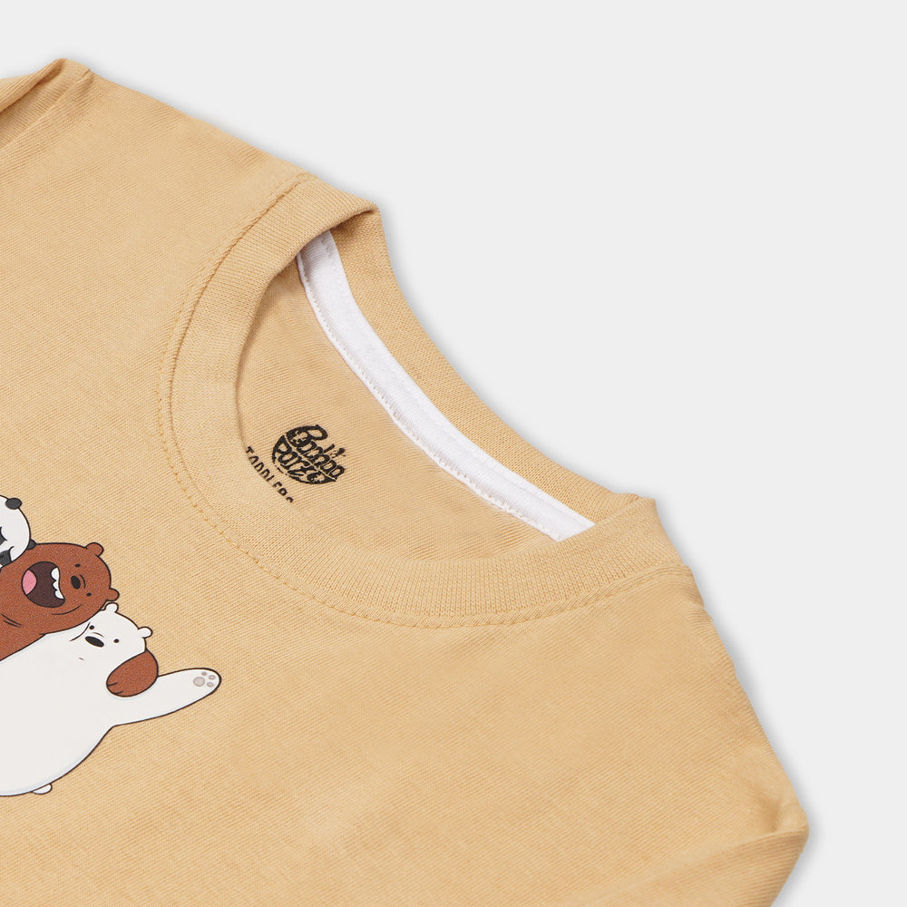 Boys T-Shirt Bear - Winter