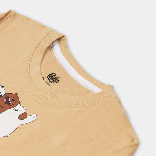 Boys T-Shirt Bear - Winter