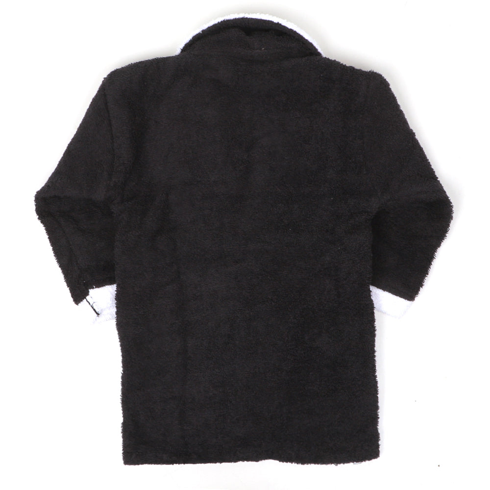 Bath Gown For Kids - Black