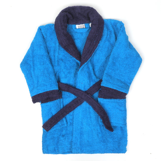 Bath Gown For Kids - Blue