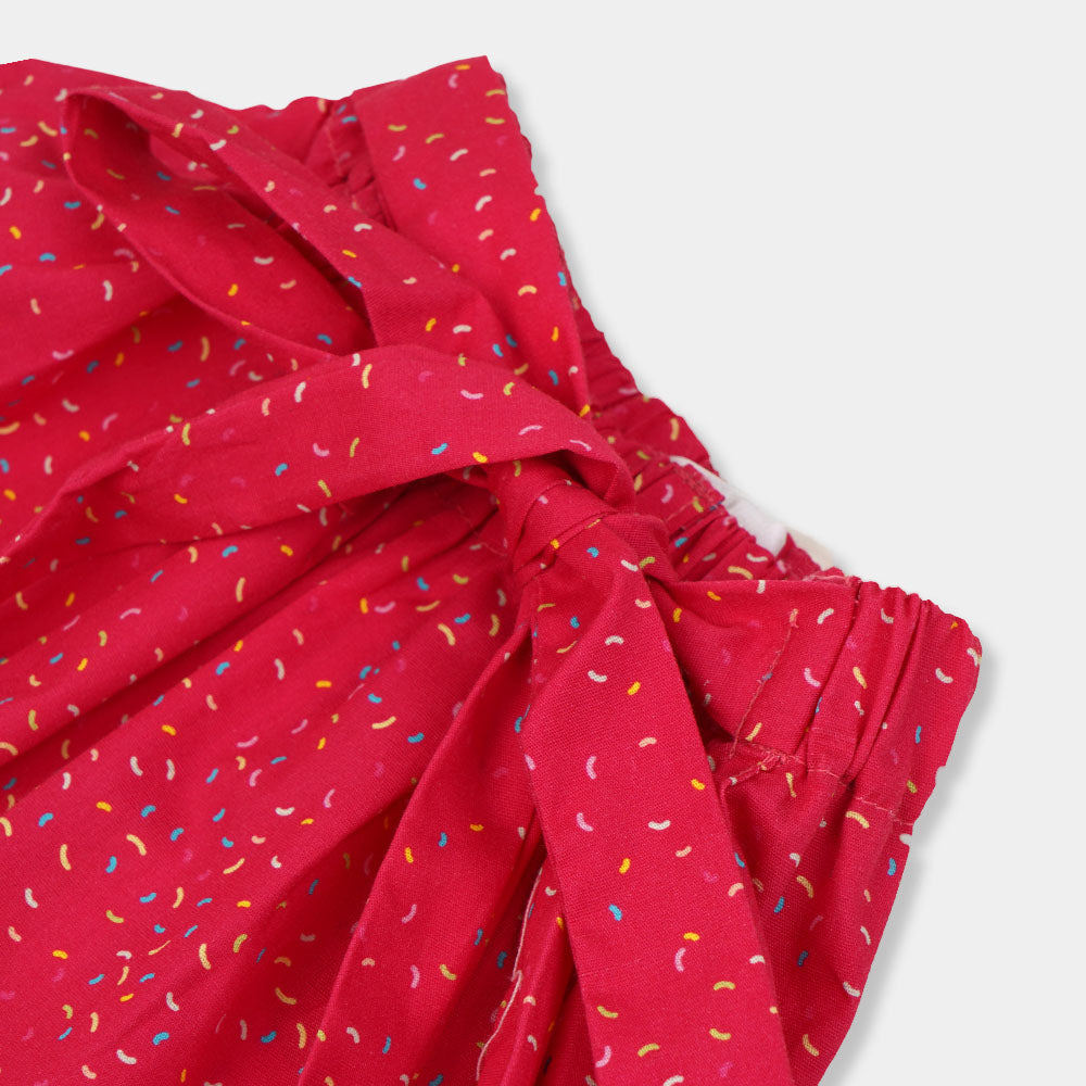Infant Girls Short Skirt St- Hot Pink