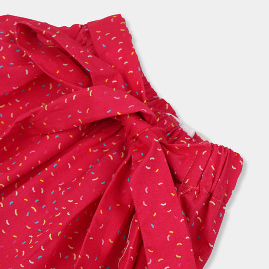 Infant Girls Short Skirt St- Hot Pink