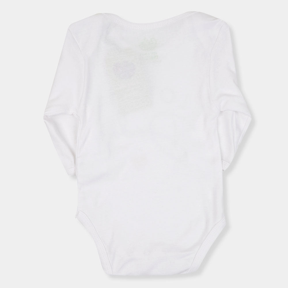 Infant Basic Romper Unisex I love My Daddy- White