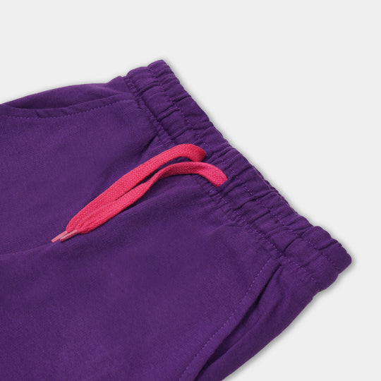 Girls Jersey Pyjama Dance - L. Purple