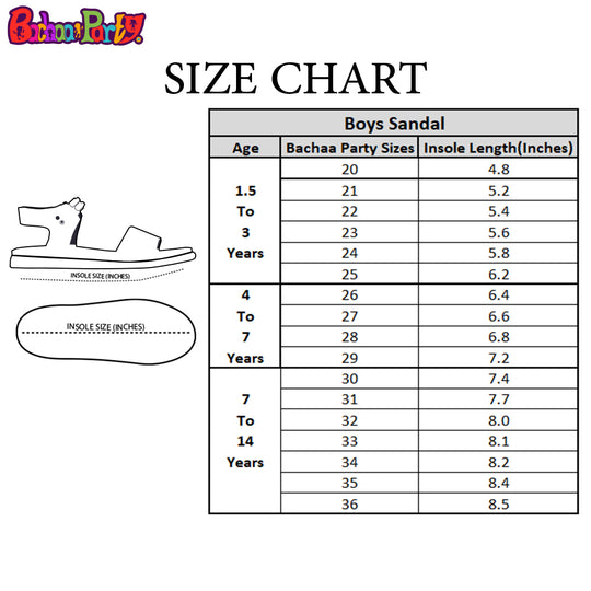 Boys Sandals 2022-132 - COFFEE