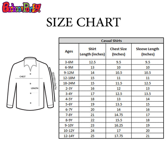 FCT Casual Shirt For Boys - Papyrus