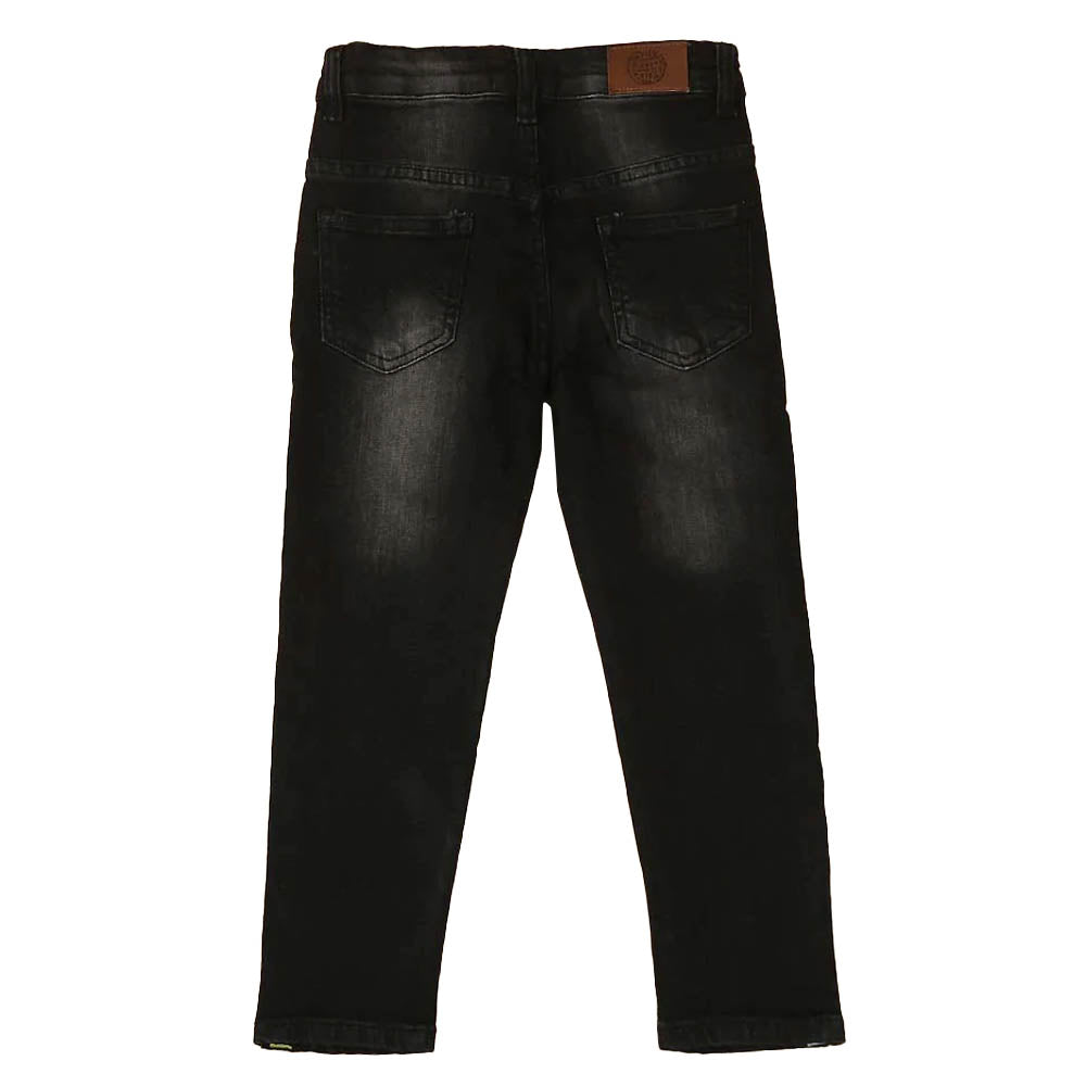 Weekend Score Denim Pant For Boys - Black