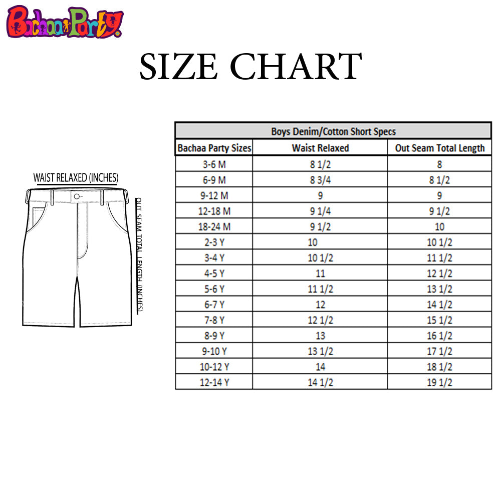 Basic Terry Short For Boys - Scuba Blue