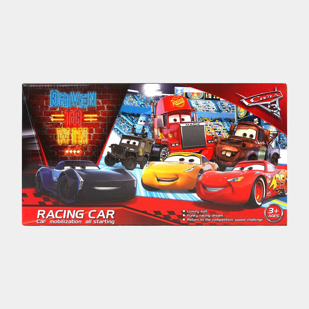 Luxury Truck + 2 Racing Car Play Set For Kids