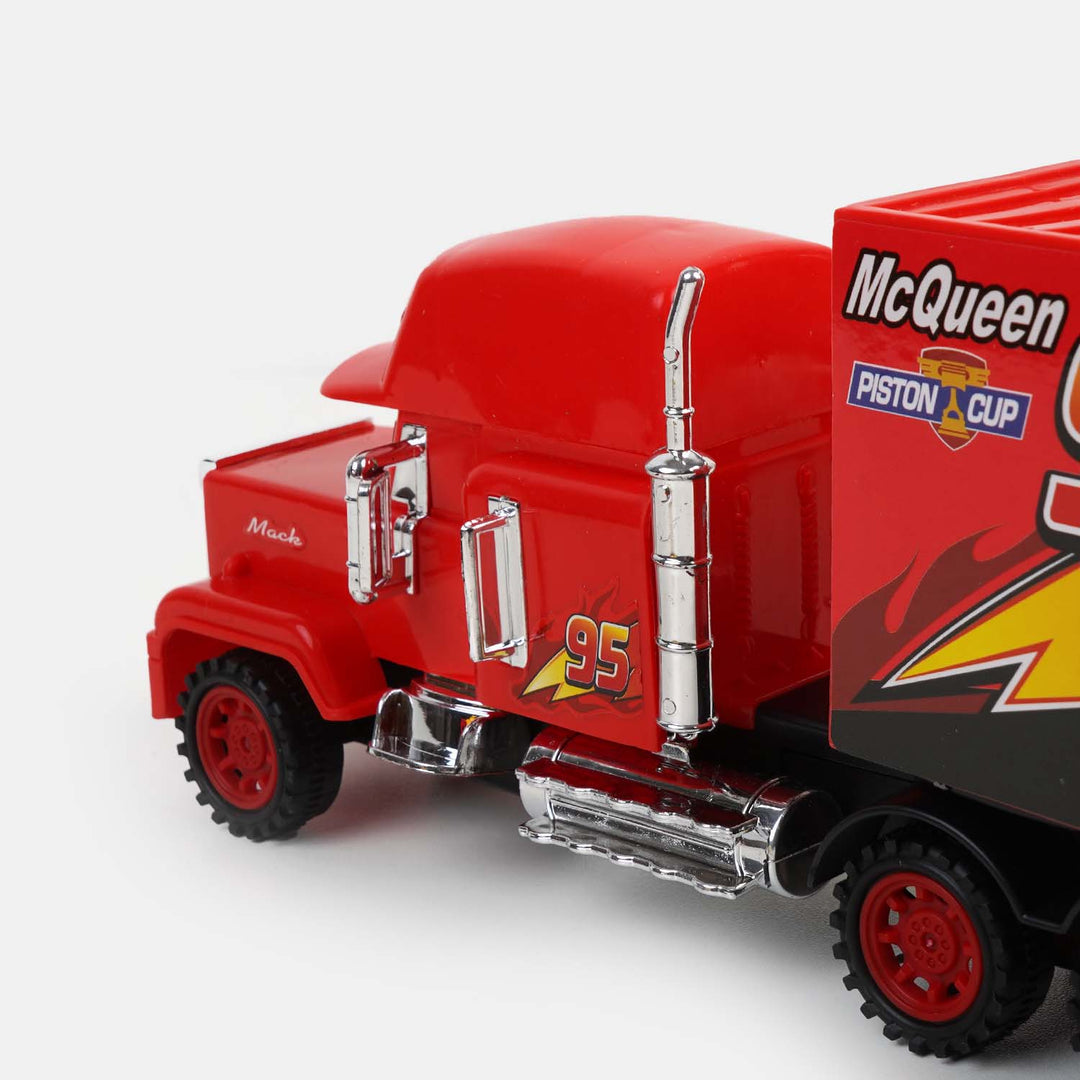 Luxury Truck + 2 Racing Car Play Set For Kids
