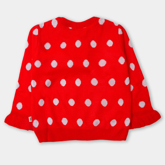 Girls Sweater BP31-22 - Red