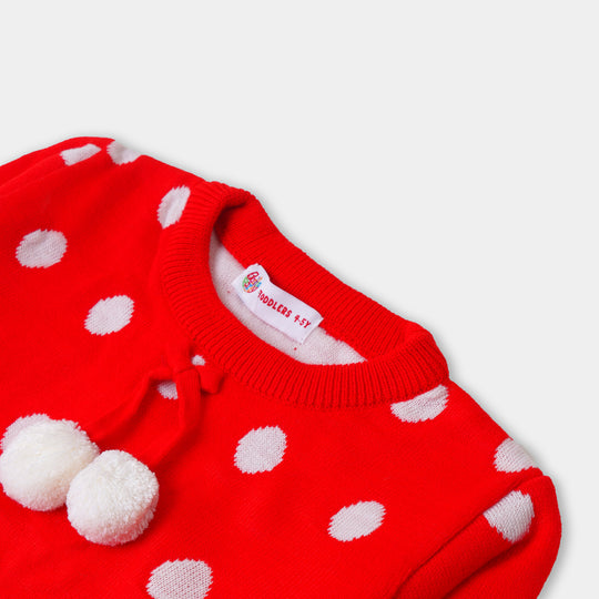 Girls Sweater BP31-22 - Red