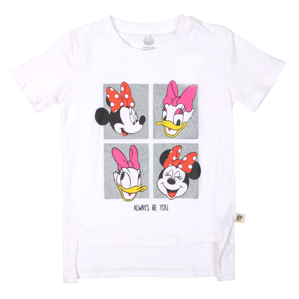 Girls T-Shirt H-White