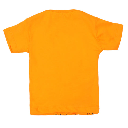 Infant Boys Knitted Suit Character- ORANGE