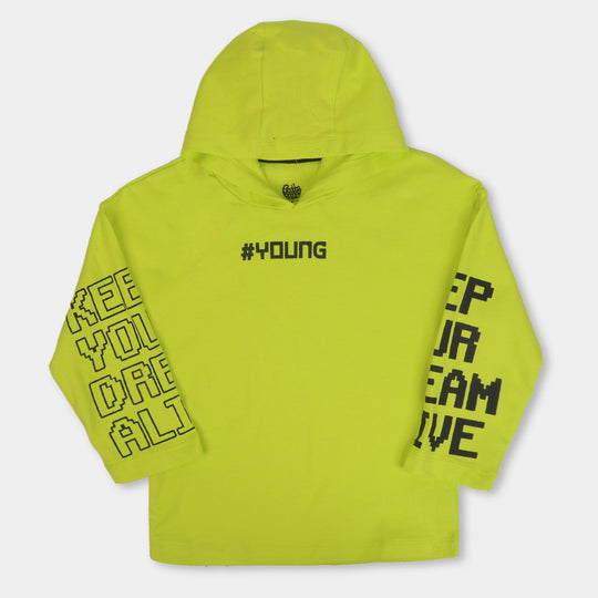 Boys T-Shirt Young - Green
