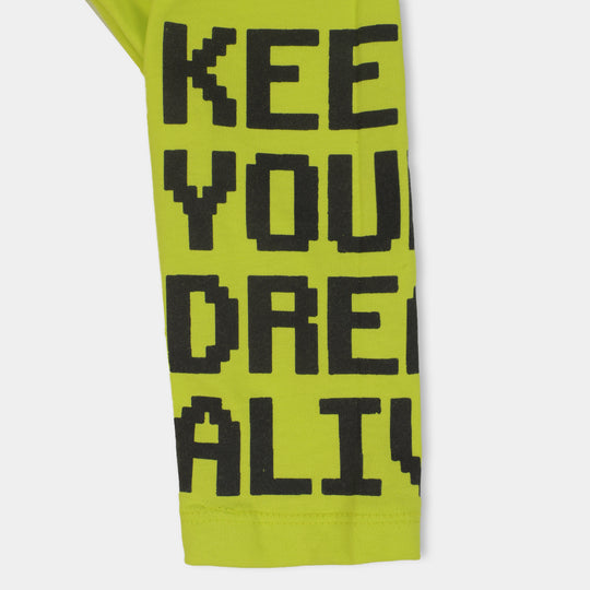 Boys T-Shirt Young - Green