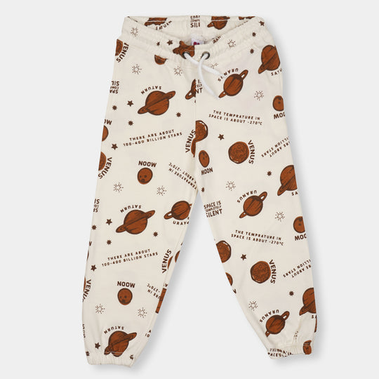 Boys Pajama Silent Space - Off White