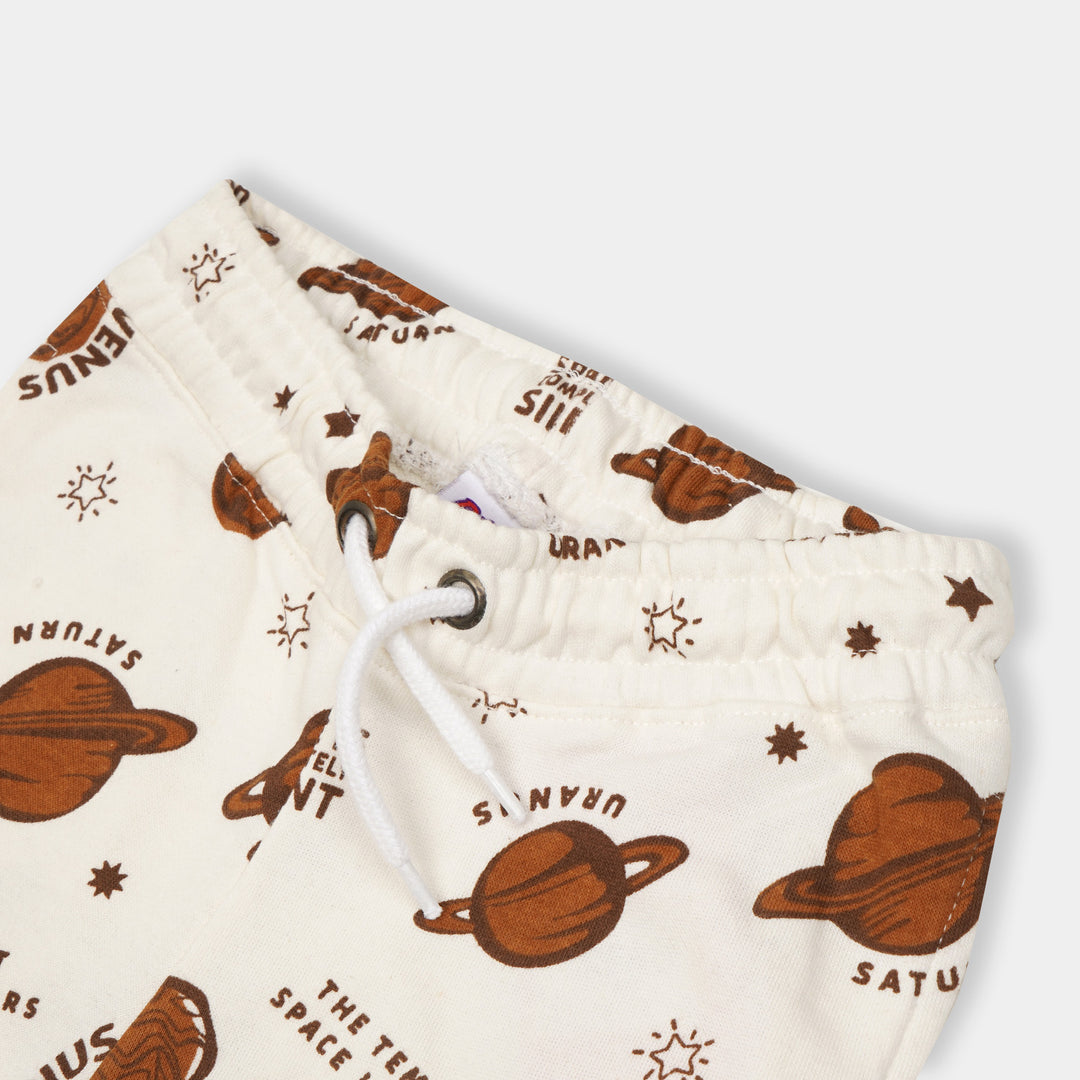 Boys Pajama Silent Space - Off White