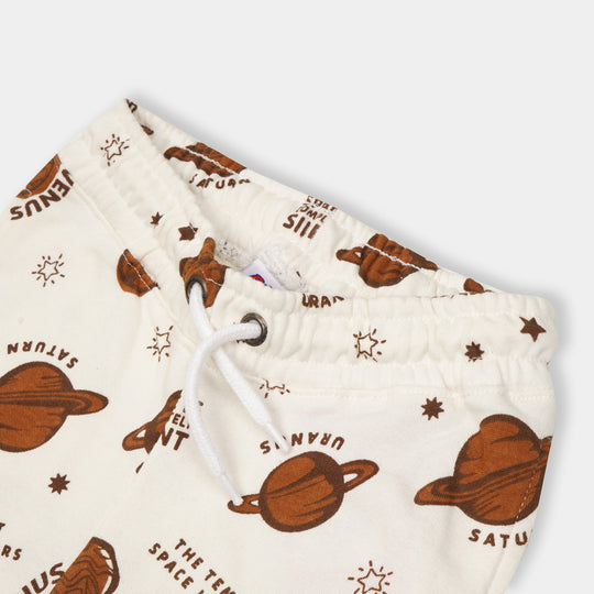 Boys Pajama Silent Space - Off White