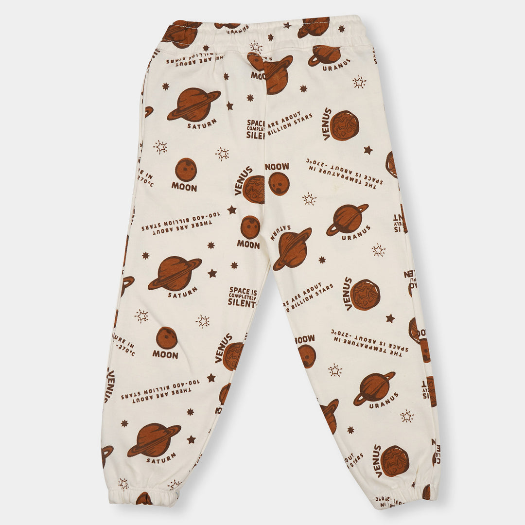 Boys Pajama Silent Space - Off White