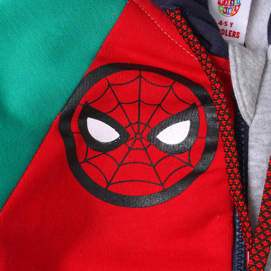 Boys Knitted Jacket Action  - Multi