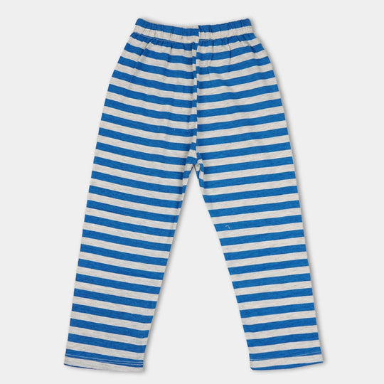 Boys Knitted Night Wear - Blue