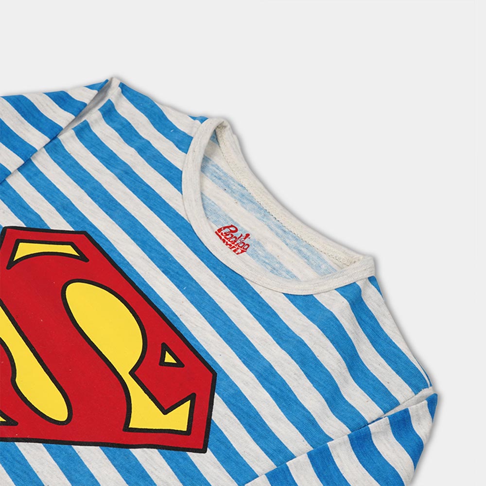 Boys Knitted Night Wear - Blue