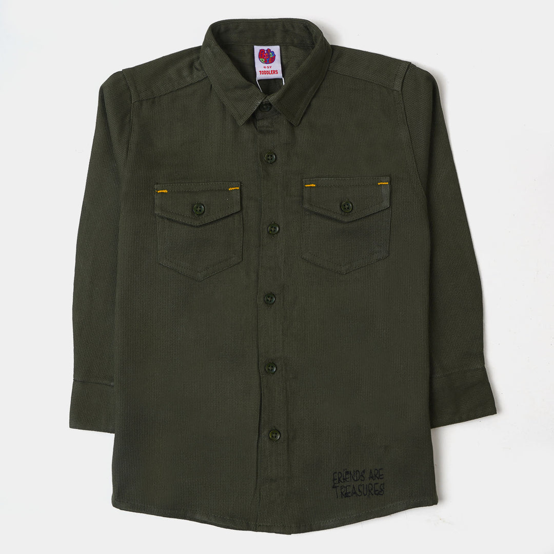 Boys Casual Shirt Treasure - Green