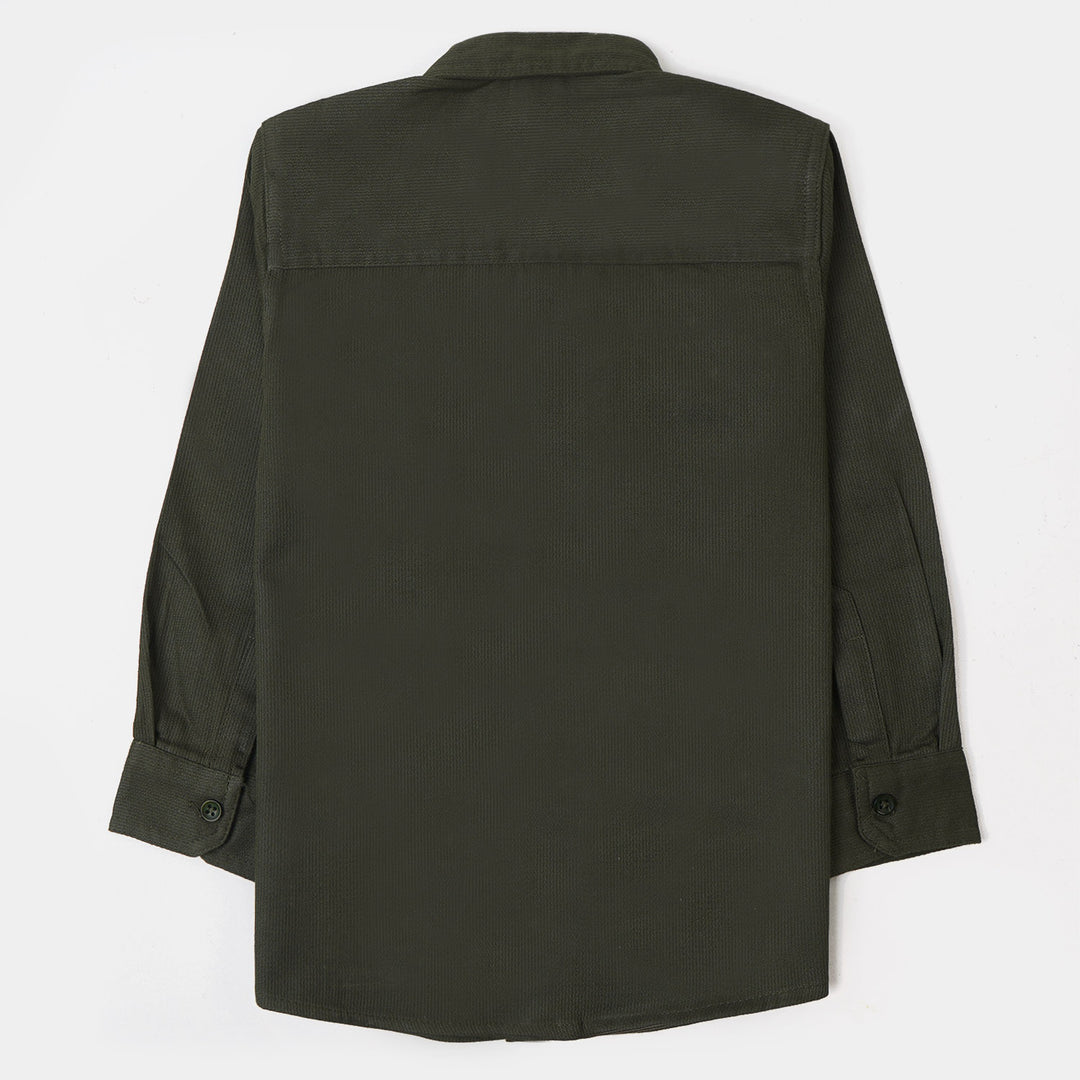 Boys Casual Shirt Treasure - Green