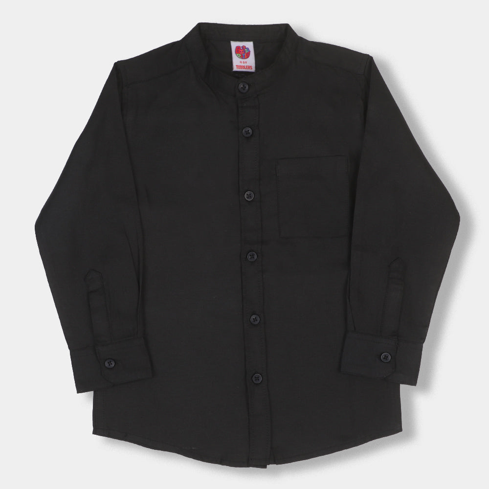Boys Casual Shirt - BLACK