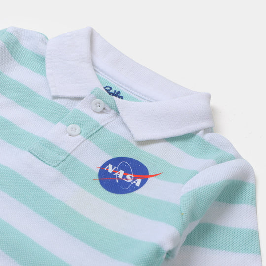 infant Boys Polo Y/D Nasa - Y/D