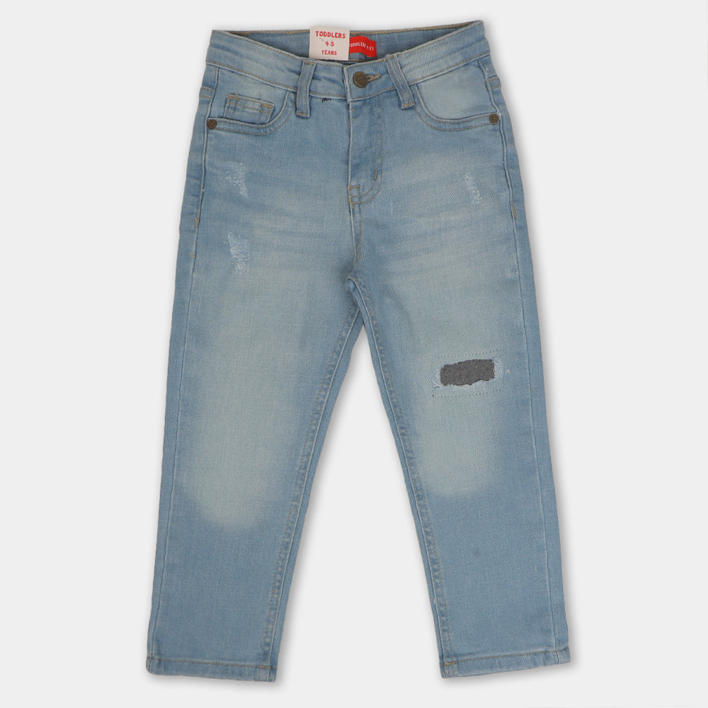 Boys Pant Denim Grinding - Ice Blue