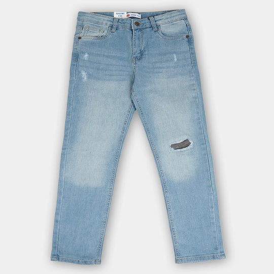 Boys Pant Denim Grinding - Ice Blue