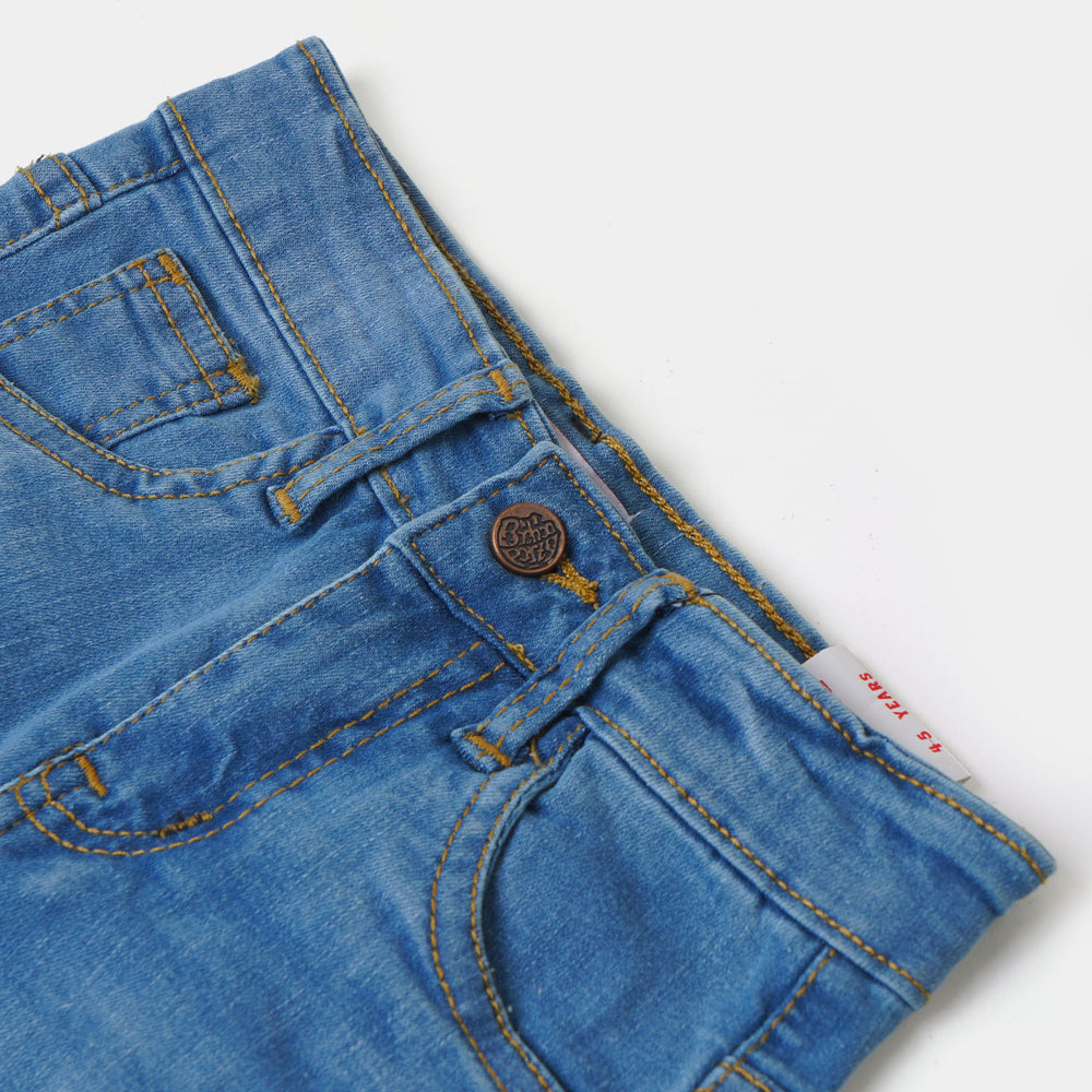 Boys Pant Denim Character - Ice Blue