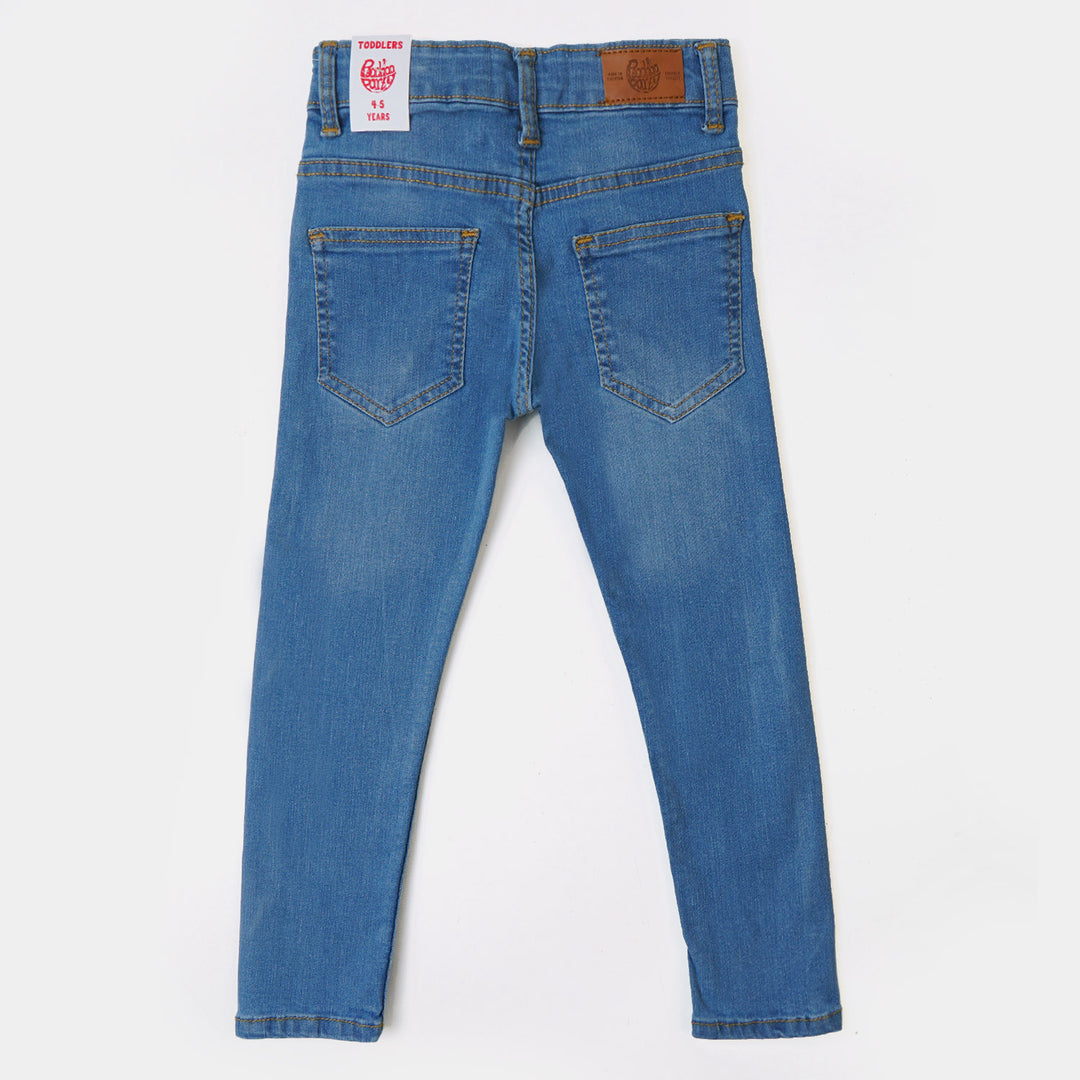 Boys Pant Denim Character - Ice Blue