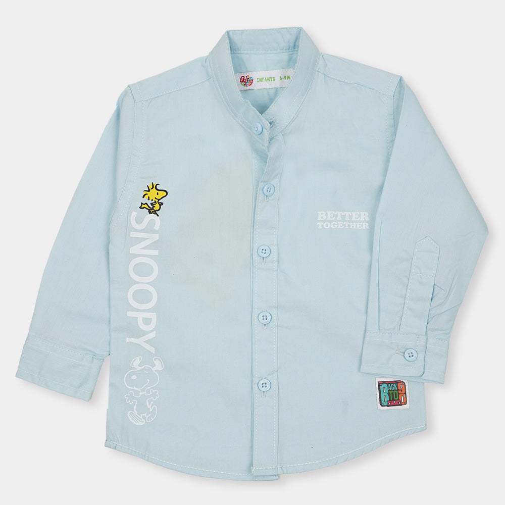 Infant Boys Casual Shirt - SKY BLUE