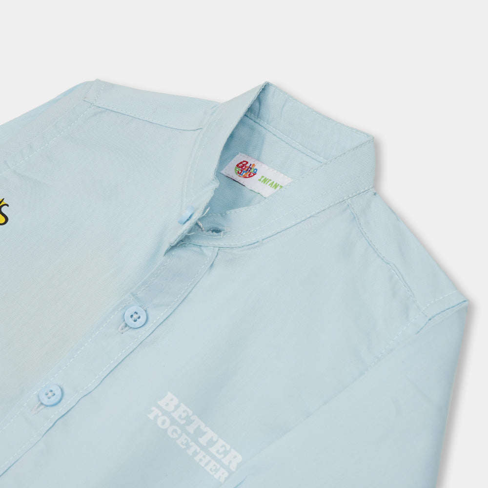 Infant Boys Casual Shirt - SKY BLUE