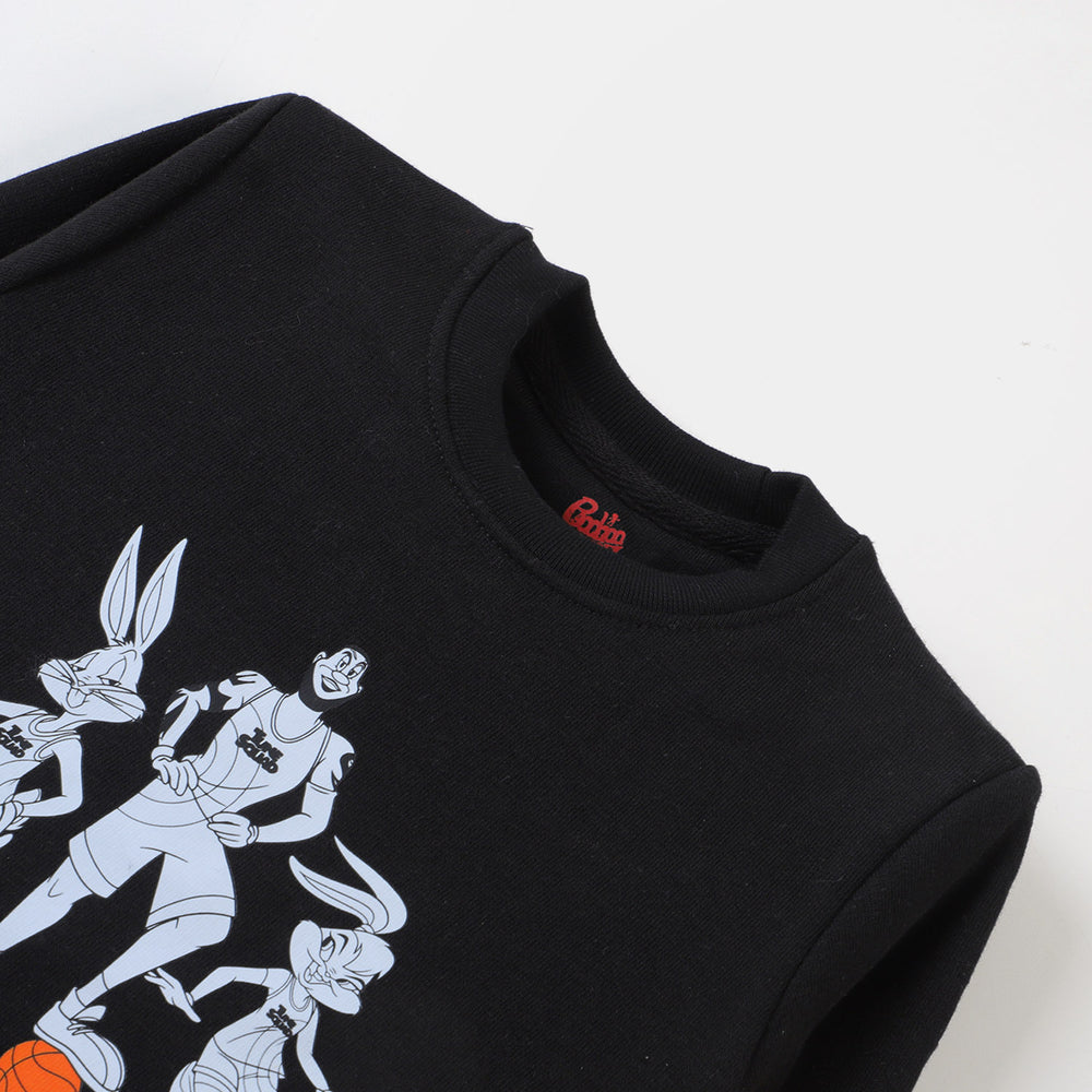 Boys Sweatshirt Space Jam-Jet Black