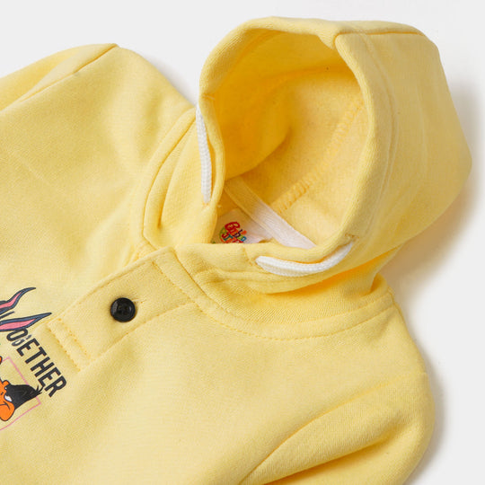 Infant Boys Knitted Jacket All Together - Lemon