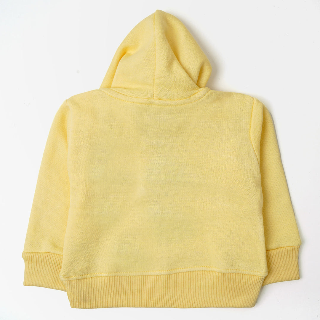 Infant Boys Knitted Jacket All Together - Lemon