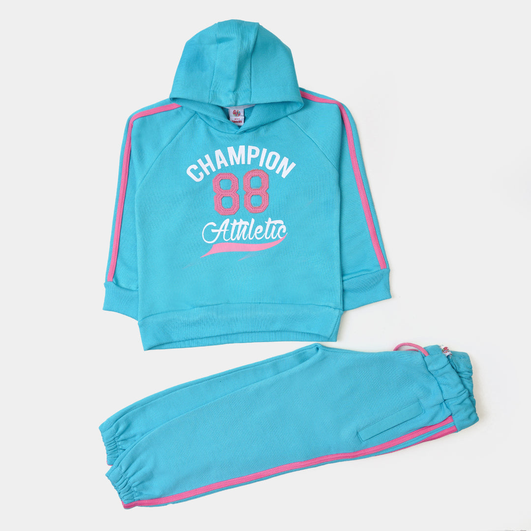 Girls 2 Pcs Suit Champion - Blue
