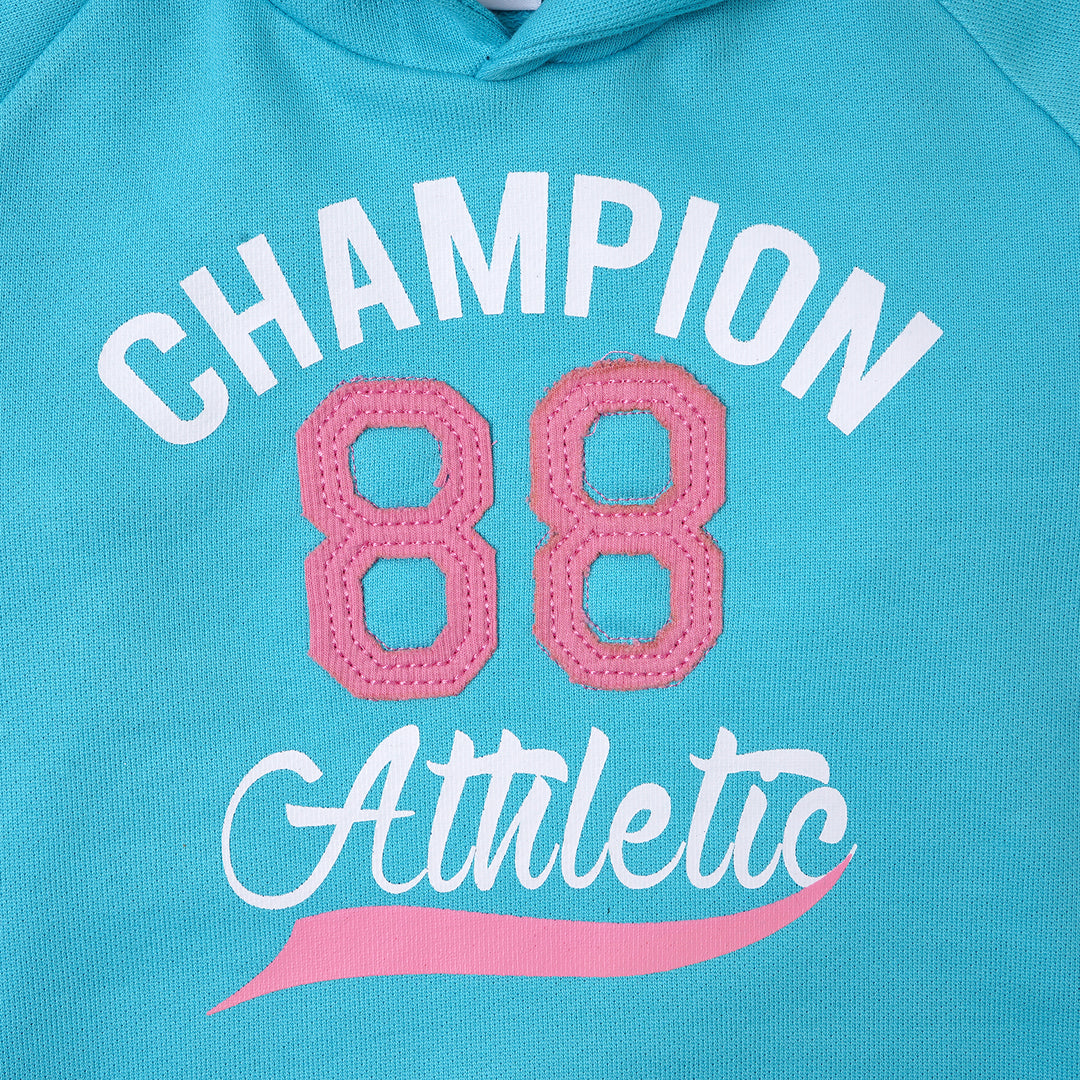 Girls 2 Pcs Suit Champion - Blue