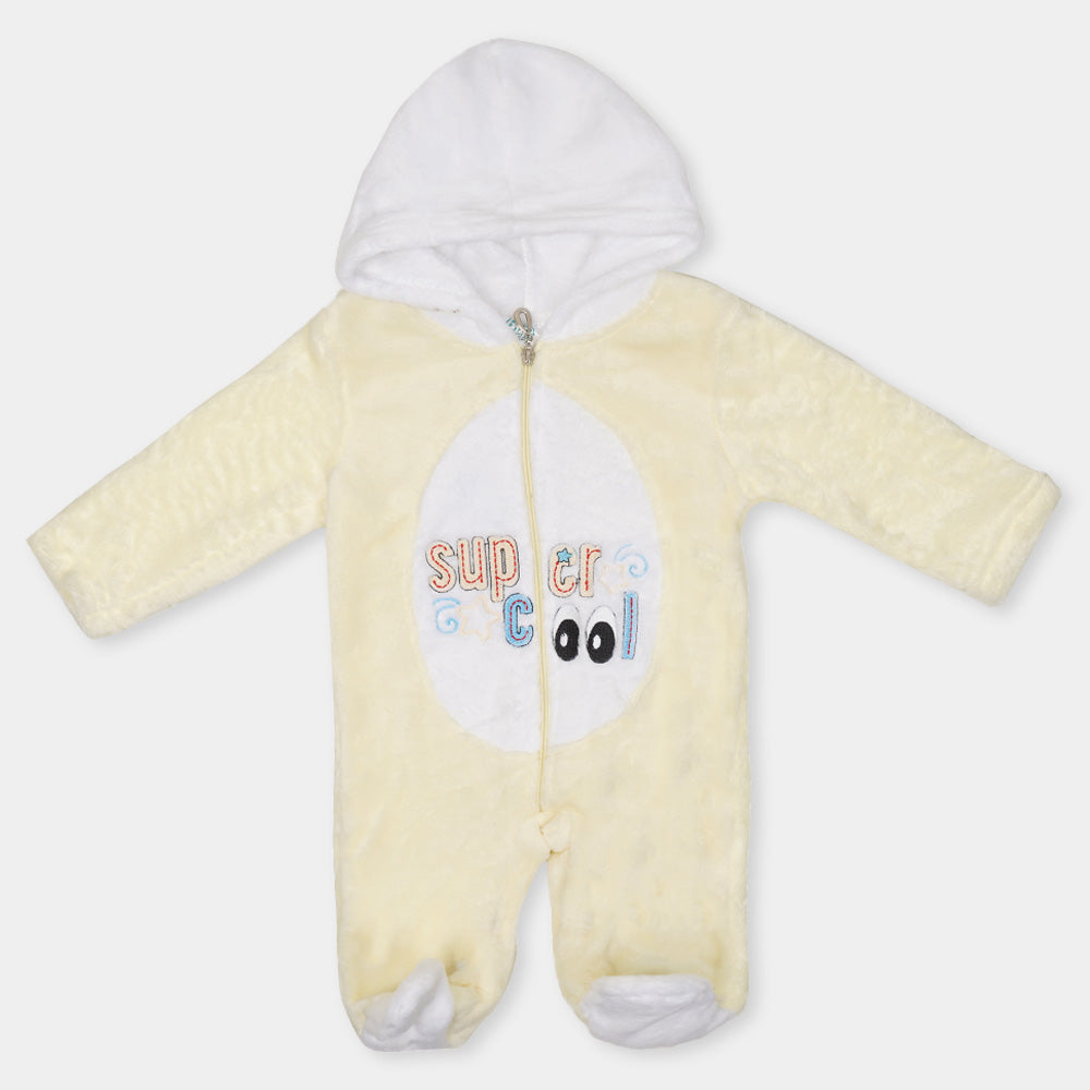Super Cool Unisex Infant Hooded Romper