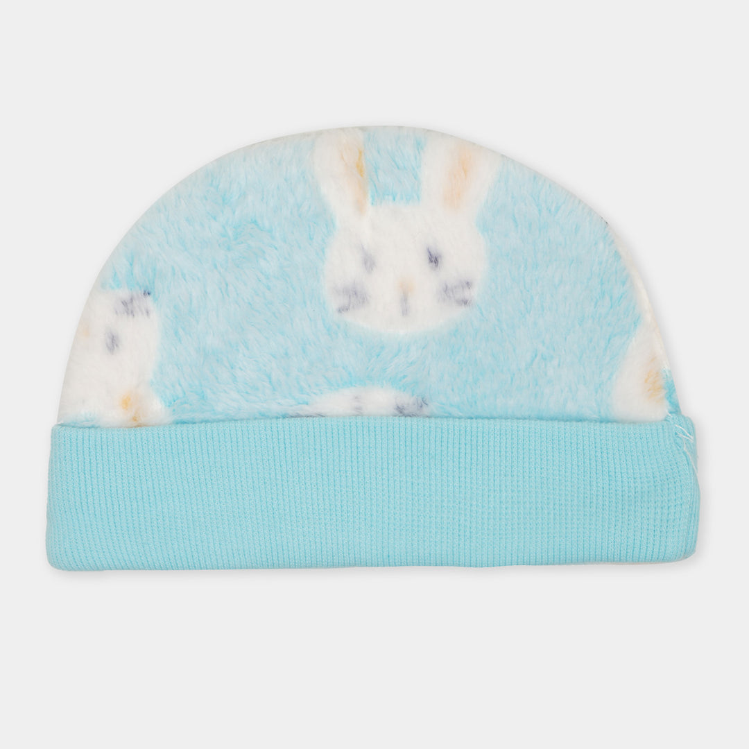 Super Cool Unisex Infant Romper With Cap - Rabbit