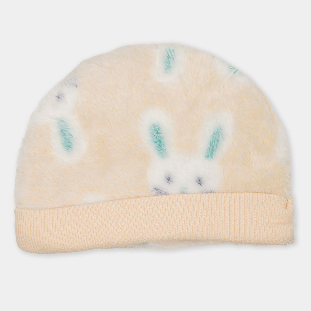 Super Cool Unisex Infant Romper With Cap - Rabbit