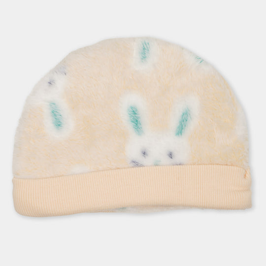 Super Cool Unisex Infant Romper With Cap - Rabbit