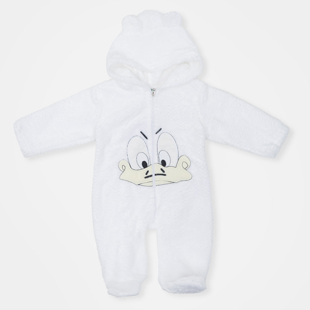 Super Cool Unisex Infant Hooded Romper
