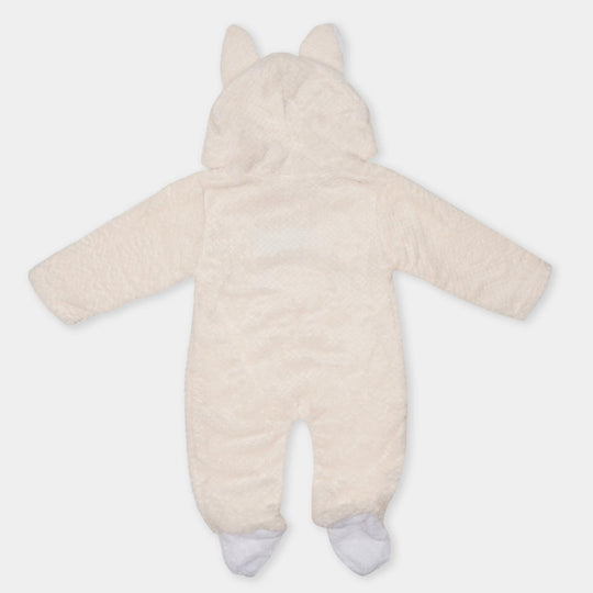 Super Cool Unisex Infant Hooded Romper - Rabbit