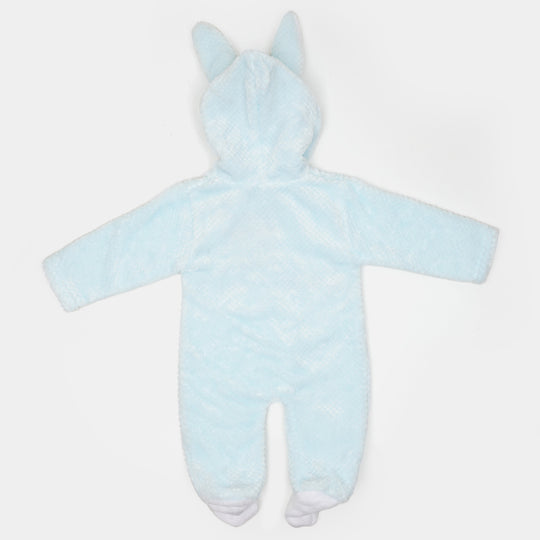 Super Cool Unisex Infant Hooded Romper - Rabbit
