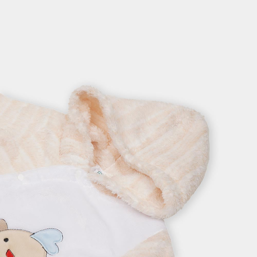 Super Cool Unisex Infant Hooded Romper